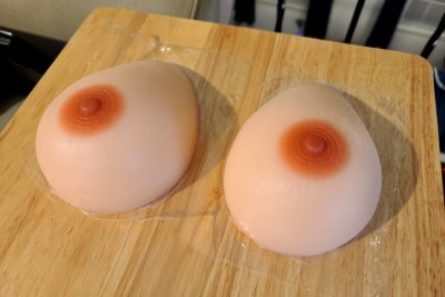 Jennifer's new silicone breasts