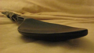 The edge of the spoon