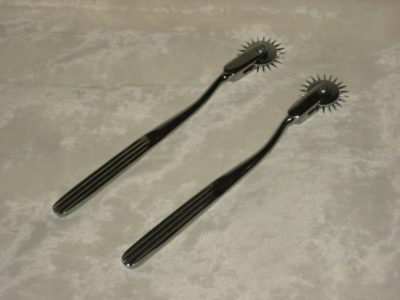 Two Wartenberg pinwheels